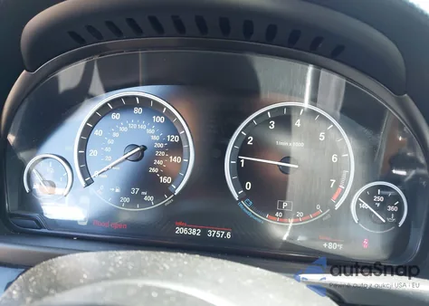 2016 BMW 535I из США, поврежденный, VIN WBA5B1C59GG552415